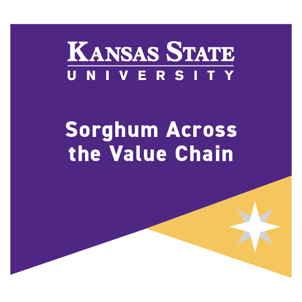 Image of decorative badge links to Sorghum Across the Value Chain information page.