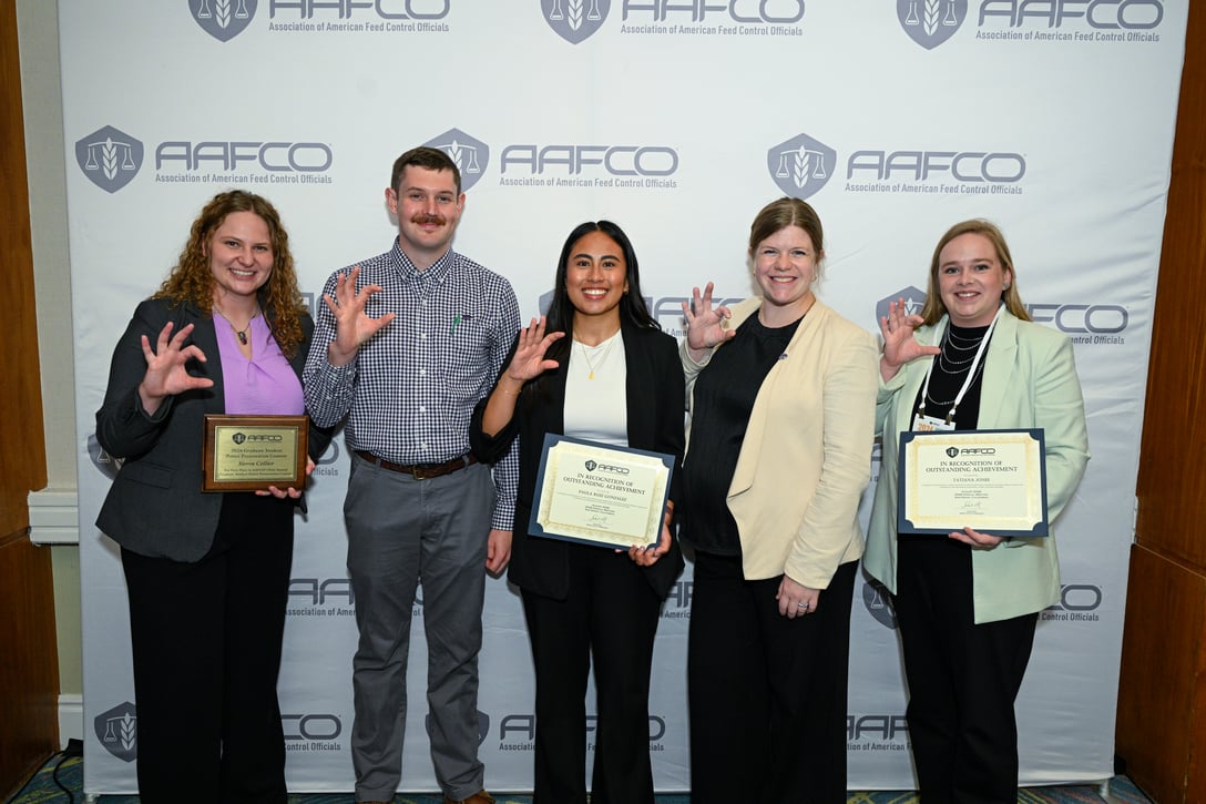 Representatives from K-State at at the 2026 AAFCO Annual Meeting, San Diego